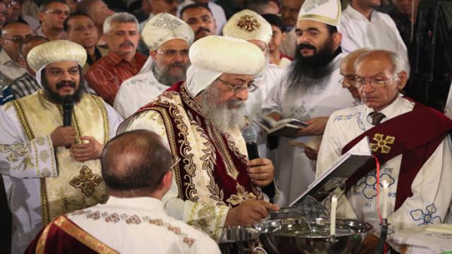 البابا تواضروس يترأس صلوات قداس عيد الغطاس بالإسكندرية