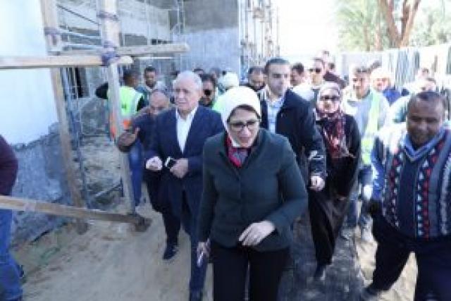 هالة زايد، وزيرة الصحة