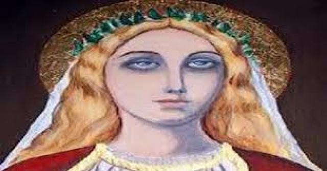 مدينة صقلية باللون الاحمر ..القديسة اغاثا