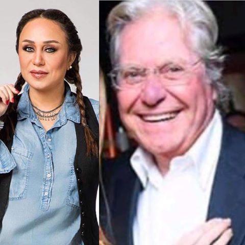 أنجى على تستضيف الفنان الكبير حسين فهمى