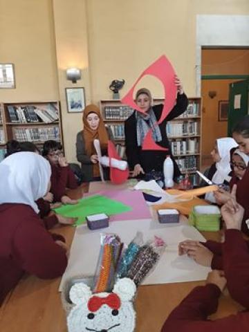 ورشة مكتبة الحضارة الإسلامية