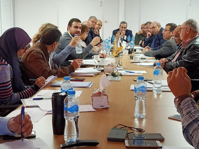 ئب وزير الإسكان يلتقي الشركات المُنفذة لمشروع الحدائق المركزية بالعاصمة الإدارية