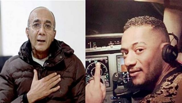 محمد رمضان والطيار أشرف أبو اليسر