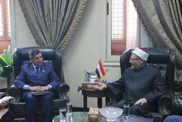 أثناء الزيارة