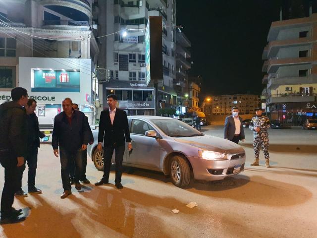 محافظ القليوبية يتفقد الشوارع لمتابعة تطبيق حظر التجوال