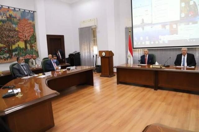 وزيرا الزراعة و الرى