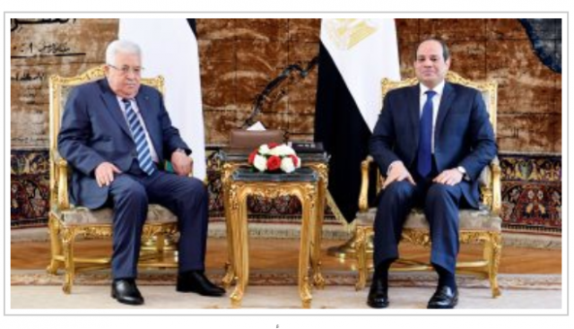 الرئيس السيسي وأبو مازن