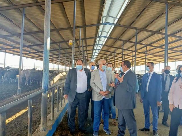 وزير الزراعة و محافظ البحيرة