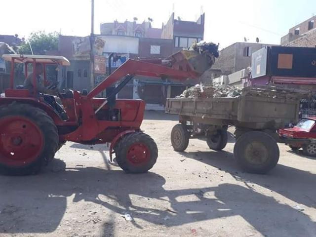 ازاله القمامة بالفيوم