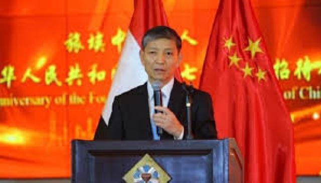سفير الصين بالقاهرة ينعي الفريق محمد العصار وزير الإنتاج الحربي