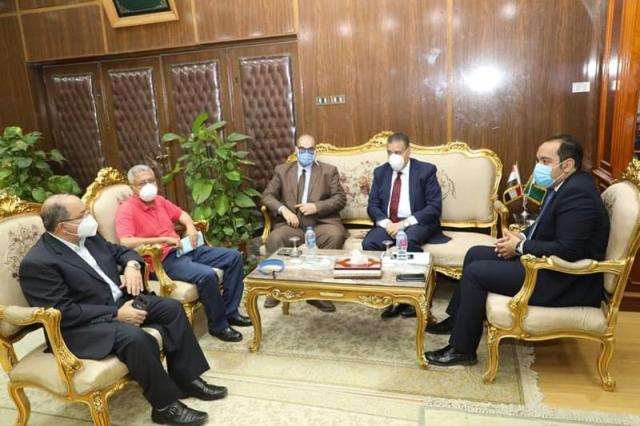 اللواء إبراهيم أحمد أبو ليمون محافظ المنوفية 