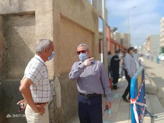 السكرتير العام ببورسعيد يتابع امتحانات الثانوية العامة