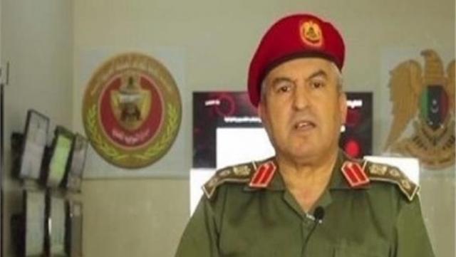 العميد خالد المحجوب مدير إدارة التوجيه المعنوي بالجيش الليبي
