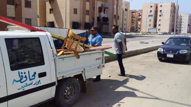 حملات إشغالات ببورسعيد