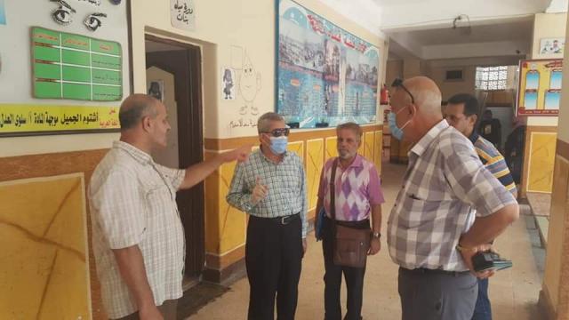 السكرتيرالعام يتابع استعدادات اللجان الانتخابية فى أحياء العرب والمناخ والضواحى