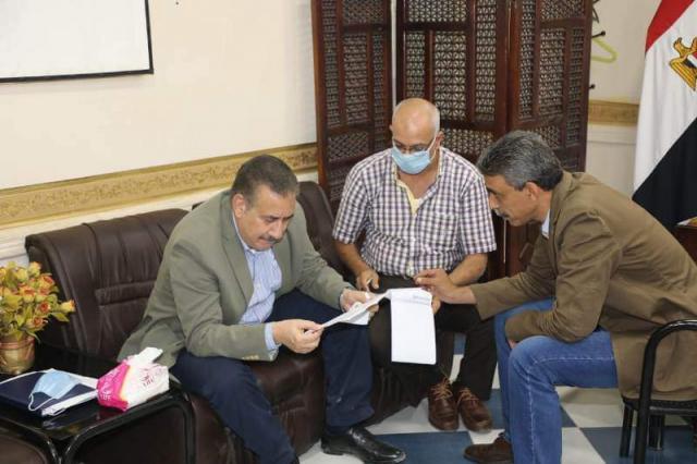 اللواء أبراهيم أحمد أبو ليمون محافظ المنوفية