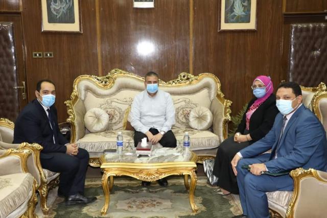 اللواء أبراهيم أحمد أبو ليمون محافظ المنوفية 