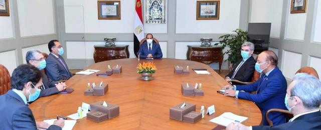 الرئيس السيسي يلتقي رئيس شركة سيمنز لتكثيف الاستثمارات