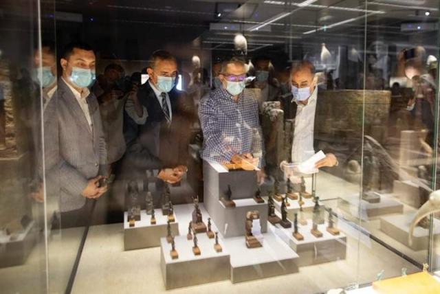 بالصور.. وزير الآثار يتفقد مشروع متحف كفر الشيخ