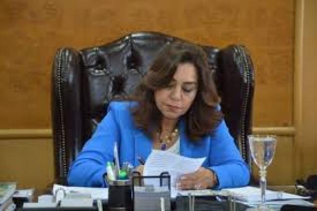 الأستاذة الدكتورة منال عوض محافظ دمياط