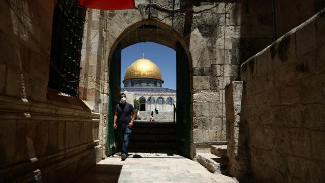 قبة الصخرة في القدس العتيقة