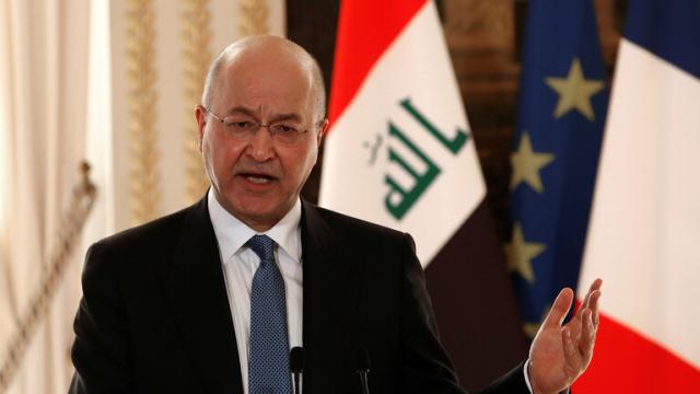 الرئيس العراقي برهم صالح