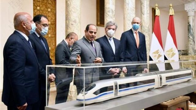 مكاسب مصر من منظومة القطارات فائقة السرعة