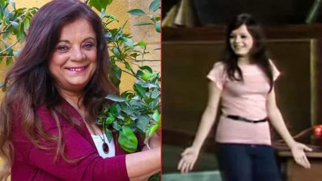الفنانةنادية شكري .بطلة مسرحية العيال كبرت
