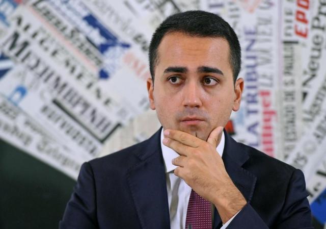 وزير الخارجية الإيطالي لويجي دي مايو