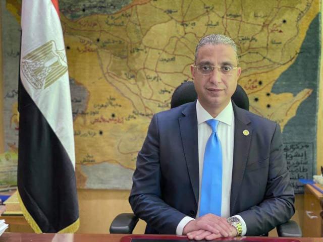 الدكتور احمد الأنصاري محافظ الفيوم 