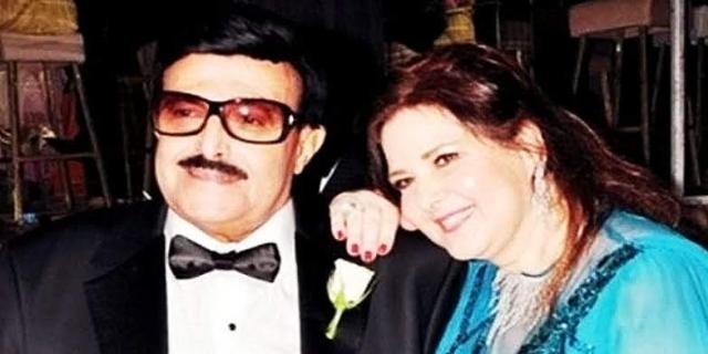 الفنان سمير غانم واافنانة دلال عبدالعزيز