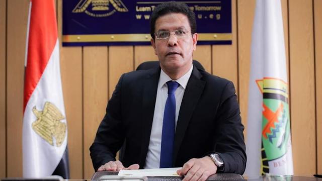 الدكتور ناصر الجيزاوى القائم بأعمال رئيس جامعة بنها،
