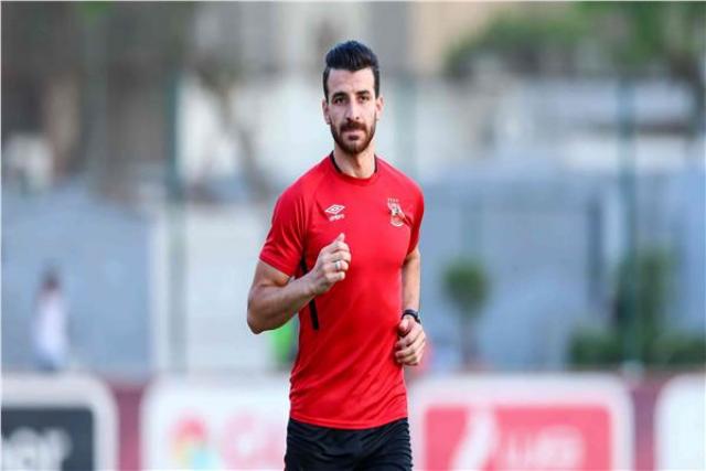 متولي ينتظم في مران الأهلي