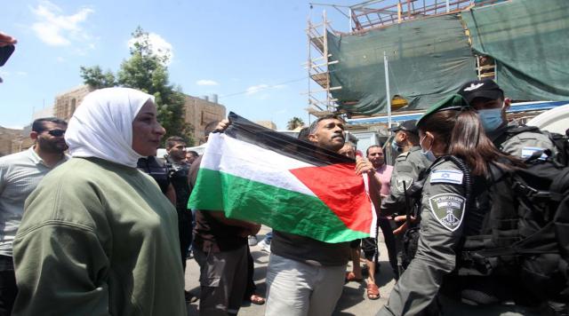 وقفة احتجاجية أمام الحرم الإبراهيمي مطالبة بحمايته من الاحتلال ومستوطنيه