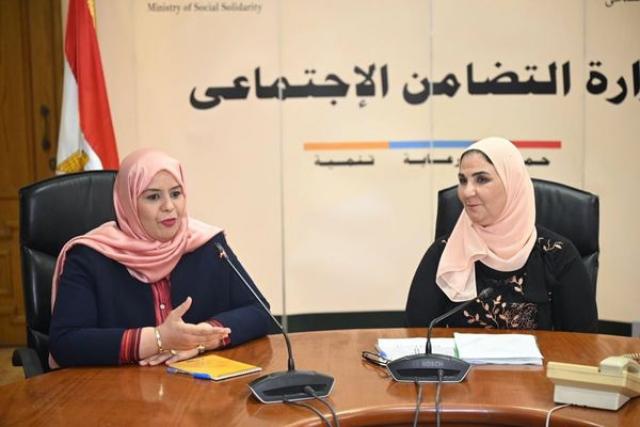 وزيرة التضامن الاجتماعي تبحث مع وزيرة الشئون الاجتماعية الليبية تعزيز التعاون في المجالات ذات الاهتمام المشترك