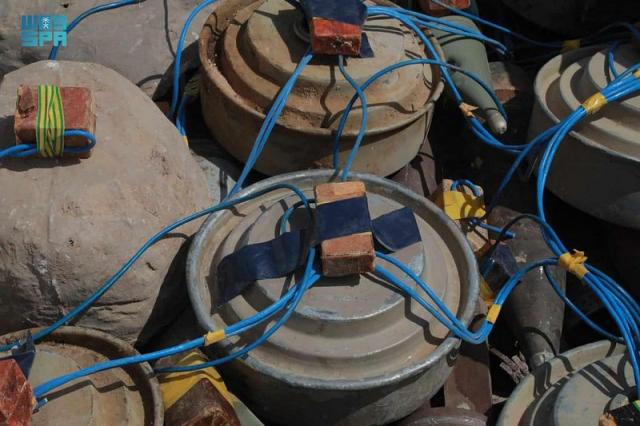 «مسام» ينتزع أكثر من 1,300 لغم في اليمن خلال أسبوع