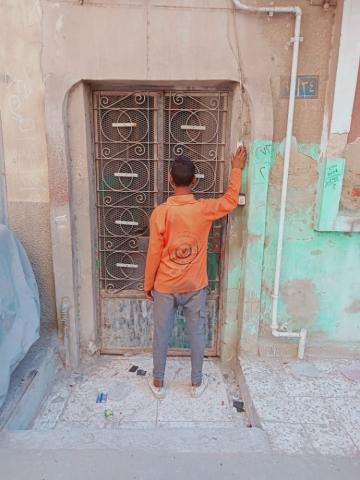 جمع القمامة من المنازل