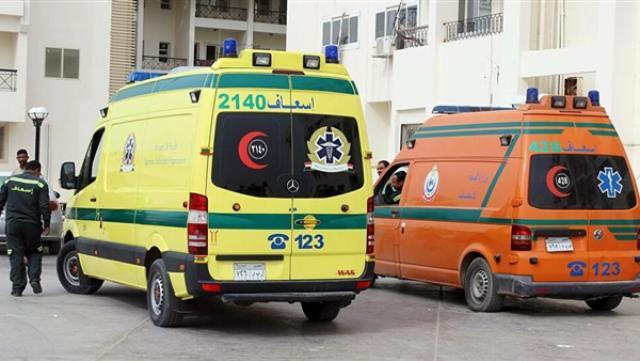 إصابة شخصان في حادث تصادم بطريق مصر السويس الصحراوي