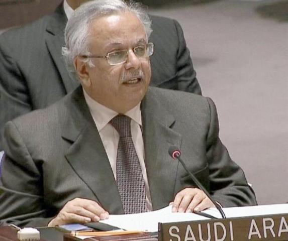 السفير المعلمي يطلع أعضاء مجلس الأمن الدولي على الانتهاكات والتهديدات الحوثية تجاه السعودية