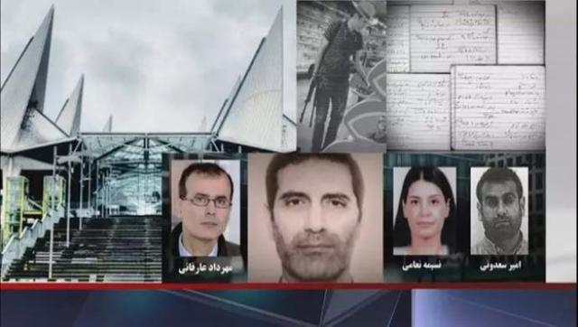 المتهمين بمحاولة تفجير اجتماع «مجاهدي خلق» بباريس