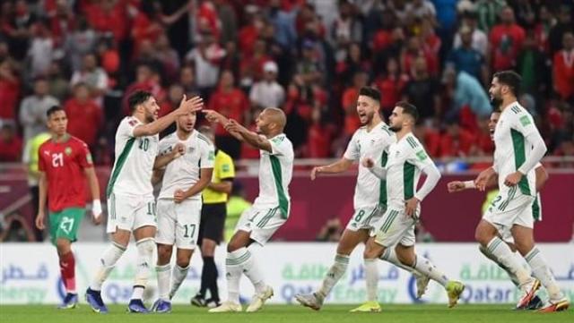 الجزائر تتغلب على المغرب وتتأهل لنصف نهائي كأس العرب