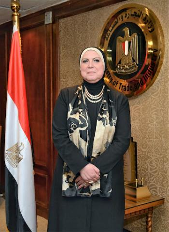وزيرة التجارة: تقديم حافز 2% للمصدرين للخارج خلال ”براند” مصري خالص