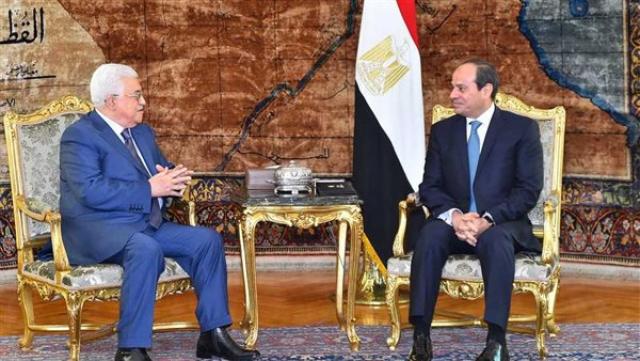 السيسي والرئيس الفلسطيني