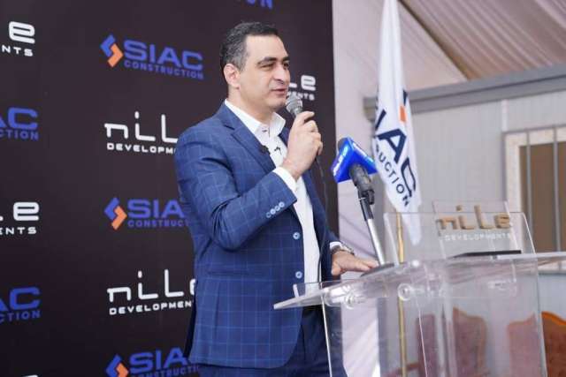 محمود طاهر : نعد عملائنا بتنفيذ تحفة معمارية من أبراج النيل بالجمهورية الجديدة