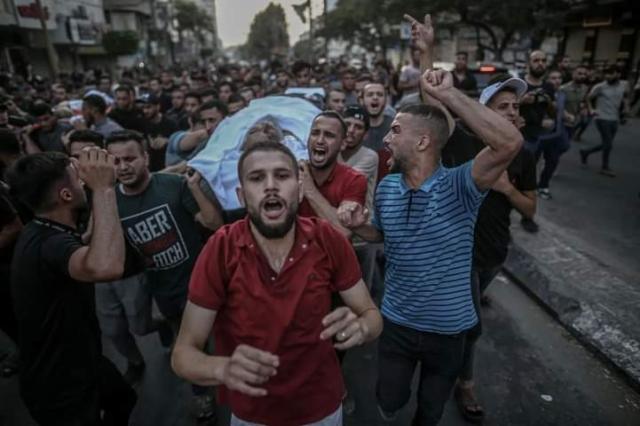 حيفا.. وقفة احتجاجية ضد العدوان الإسرائيلي على غزة