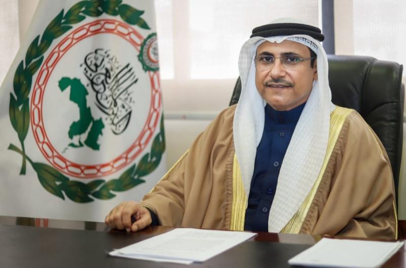 «البرلمان العربي» يقدم خالص تعازيه في رئيس المجلس الوطني الفلسطيني السابق