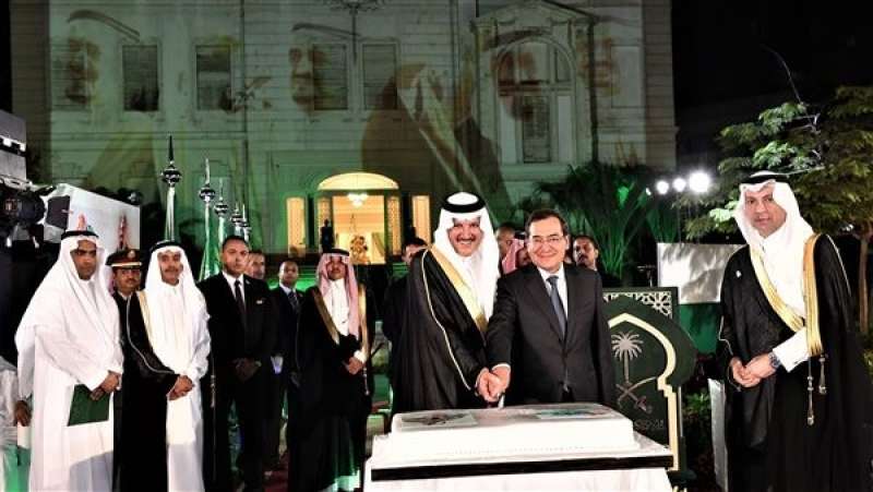 سفارة السعودية بالقاهرة تحتفل باليوم الوطني الثاني والتسعين للمملكة