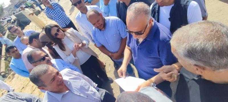 وزير الري يتفقد مشروعات الرى بمحافظة البحيرة