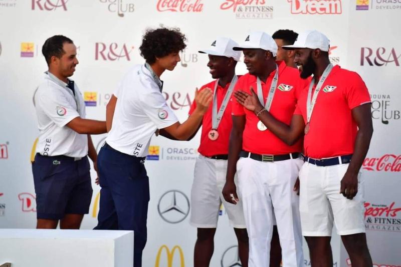 أسود الأطلسى أبطال إفريقيا للجولف.. وفوز الأولاد بذهبية الفردي