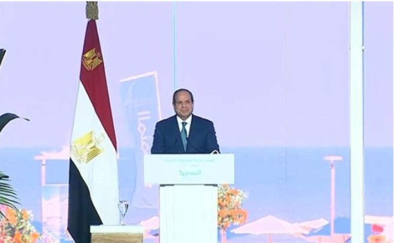 الرئيس السيسي: افتتاح مدينة المنصورة الجديدة جزء من خطة شاملة لبناء 30 مدينة في المستقبل